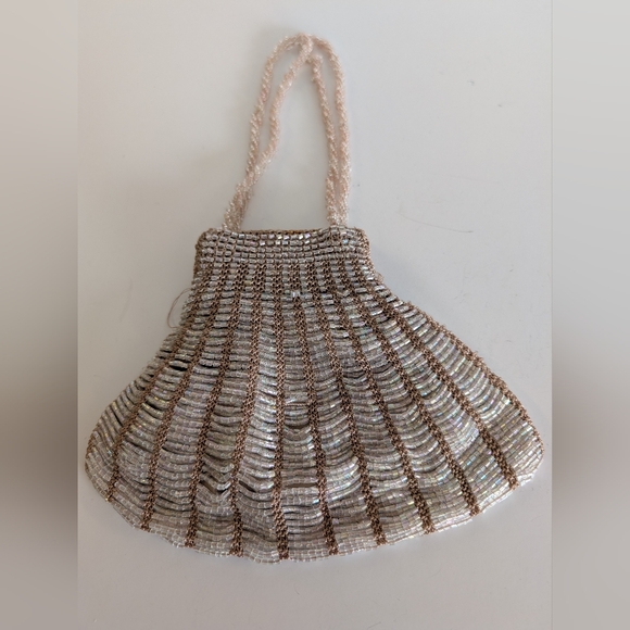 Vintage April Cornell Beaded Evening Bag - Picture 1 of 3